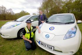 Nissan LEAF to the rescue